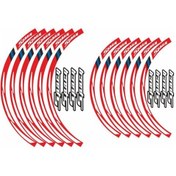 Resim Sevenkardeşler Honda Spacy Uyumlu Kırmızı Jant Şeridi 