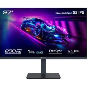 Resim Gamebooster GB-2728FF 27" 280hz IPS 1ms Fhd Freesync, G-Sync 2xhdmı,1+2dp1 Oynar Ayak Gaming Monitör (GB-2728FF) 