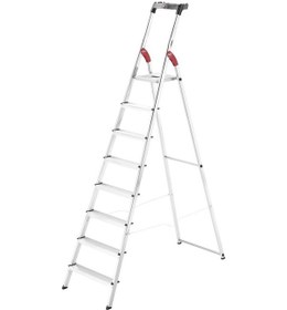 Resim Hailo L60 Standartline 8 Basamaklı Alüminyum Merdiven 
