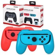 Resim Yunboo Joycon Kolu Oyun Konsolu Tutucu Oled Switch Tns-851 Mavi-kırmızı Taşınabilir Oyun El Aleti 