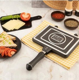 Resim Go İthalat LÜX EMZİKLİ İÇ DIŞ GRANİT TOST MAKİNASI TR-34-098760 (5224) 
