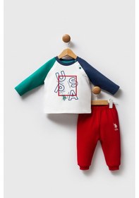 Resim U.s. Polo Assn Erkek Bebek Yeşil Takım Usb2571-c-v1 Yeşil 