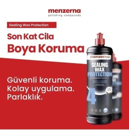 Resim MENZERNA Sealing Wax Boya Koruma Cilası - 1 Lt 
