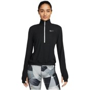 Resim Nike Dri-Fit Element Mid Layer 1/4-Zip Running Long-Sleeve Kadın Tişört 