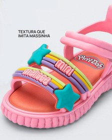 Resim Mini Melissa Create Kız Çocuk Renkli Sandalet Pembe 