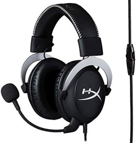 Resim HyperX HX-HS5CX-SR Cloud X - Xbox One için In-Line Audio Control ile Oyun Kulaklığı, Gümüş 
