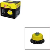 Resim Go İthalat 75MM BURGULU ÇANAK FIRÇA (5250) 