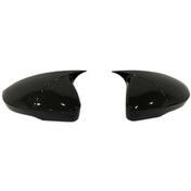 Resim Skoda Octavıa MK2 2009-2013 Uyumlu Yarasa Ayna Kapağı / Pıano Black 