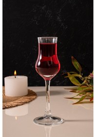 Resim Mest Eda 6 Adet Sade Kahve Yanı Su Bardağı Seti 95 Cc Sade 