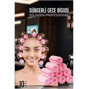 Resim Skygo ModaCar Süngerli Gece Bigudisi 3 cm 10 Adet Solingen Professional 