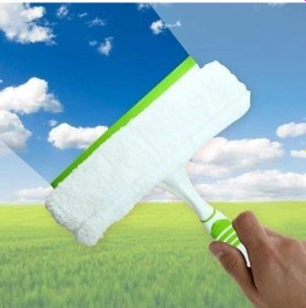 Resim Vexor Çekçekli Mikrofiber Cam Silme Mopu 