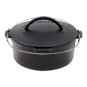 Resim Big Green Egg Döküm Demir Güveç Tenceresi, 5.2 L 