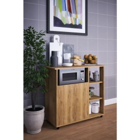 Resim Moka Park AVM Bozlale Mikrodalga Fırın Dolabı Çok Amaçlı Dolap 