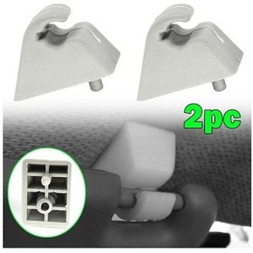 Resim Novahub 2x Opel Vauxhall Vectra Vivaro A Astra F Corsa Combo B Carlton Tigra Senatör Cavalier Güneşlik Klipleri Montaj Braketi Tutucu 