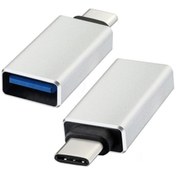 Resim FLAGEN Usb Type-c Otg Çevirici Adaptör Metal Xiaomi - Samsung - Huawei - Macbook Dönüştürücü OTG-Adaptör 
