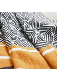 Resim İpekçe Petra Çift Kişilik Pamuk Battaniye Turuncu 180 220 Turuncu 