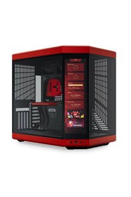 Resim HYTE Y70 Siyah Cherry Temperli Cam USB 3.2 E-ATX Dual Chamber Mid Tower Gaming Kasa (CS-HYTE-Y70-BR) 
