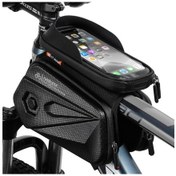 Resim Sones West Bıkıng Yp0707256 Sert Kabuk Dağ Bisikleti Bisiklet Ön Kiriş Paketi Sürüş Ekipmanları Siyah 