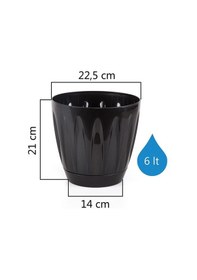 Resim Serinova Papatya Tabaklı Saksı 6 Lt 91072776 