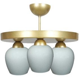 Resim Modavize Salon - Mutfak - Yatak Odası Modern Gold 3lüavize 