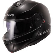 Resim LS2 STROBE 2 SİYAH KASK 