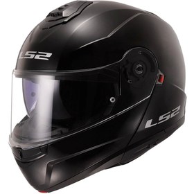 Resim LS2 STROBE 2 SİYAH KASK 