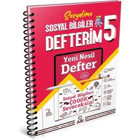 Resim Arı Yayınları 5. Sınıf Sosyal Bilgiler Defterim - Sosyalimo 