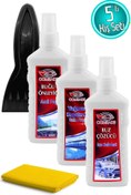 Resim moonlight outdoor 5li Kışlık Oto Araç Bakım Seti Buğu Önleyici + Yağmur Kaydırıcı + Buz Çözücü Sprey Buz Kazıyıcı Set 