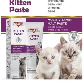 Resim Gençlik Ve Dinçlik Paketi Bonacibo 2'li Karma Bakım Seti: Kitten Paste Yavru Kedi Vitamini + Glucosamine Paste Eklem Destek Macunu 