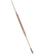 Resim Mufunye Kulak Temizleme Çubuğu Çift Uçlu Kulak Kaşığı Kulak Kiri Küreti Temizleyici Kulak Paslanmaz Çelik Spiral Kulak Temizleme Çubuğu Temizleme Aleti 