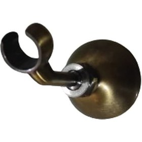 Resim Antik Pirinç Duş Mafsalı Başlığı Fiskiye Takma Askı Aparatı Antik 