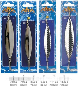 Resim AlbaStar 303 Lüfer Olta Kaşığı DESENLİ NO:1 