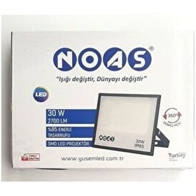 Resim Noas 30 Watt Led Projektör Beyaz 