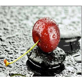 Resim Olinpa Cam Ocak Arkası Koruyucu | Kiraz 