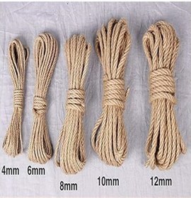 Resim 3 Mm 20 Metre Jüt Halat Kendir İp Hasır Urgan 