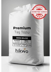 Resim Premium Taş Tozu - Hobi Harcı - Taş Tozu 30 Kg Beyaz 