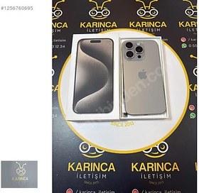 Resim Apple iPhone 15 Pro İkinci El YD | 128 GB | Natürel Titanyum 