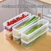 Resim 3 adet Buzdolabı Yedek Depolama Kutusu, Seçilmiş PP Malzeme ile Yapılmıştır, Tekrar Kullanılabilir ve Kapaklı, Sarmısak, Kereviz, Bitkiler, Sarımsak, Mantı ve Yumurta Depolamak İçin Mükemmel - Bir Mutlu Bulunmak İçin Gerekli Mutfak Depolama Konteyneri, Dikdörtgen, Buzdolabında Kullanılabilir, Sadece Elde Yıkanabilir 
