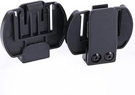 Resim QSPORTPEAK-Motosiklet Interkom Aksesuarları için V6/V4, Motosiklet BT Bluetooth Interkom için Mikrofon Kulaklık Klip (2 PAKET) 