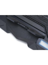 Resim GOMAX Notebook Soğutucu Ledli 4 Fanlı Yükseklik Kademeleri Digital Ekranlı 