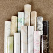 Resim 1 Rulo Beyaz Seri Mermer Duvar Kağıdı - Kendinden Yapışkanlı Su Geçirmez Mutfak Arka Plan Stickerı, Kesilebilir Vinil Ev Dekoru İçin, Modern Mermer Desenleri Beyaz, Yeşil, Bej, Pembe, Siyah & Daha Fazlası, Mutfak & Oda Yenileme İçin Kolay DIY Kurulum, DIY Ev İyileştirme | Parlak Bitiş Kağıdı | Vinil Duvar Kağıdı, Mutfak Dekoru ve Aksesuarları 