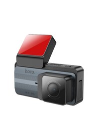 Resim Hoco. Dv12 2k Gps Destekli Ön Ve Arka Kameralı Araç Kamerası - Gri 