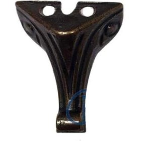 Resim Moda Sac Sandık Ayağı, Kutu Ayak 2,5 cm - Eskitme, 100 Adet 