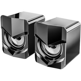 Resim Jeemson Sada V-158 Usb Beslemeli 3.5mm Kablolu Bilgisayar Hoparlörü - 3w Hıfı Stereo, Zengin Bas, Siyah Mat Tasarım 