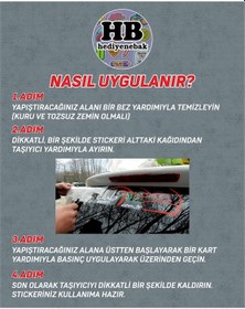 Resim Holland Maşallah Güneşlik Sticker Araba, Kamyon, Traktör Sticker, Oto Sticker 120x15 Cm 