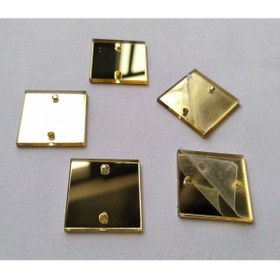 Resim Aker Hediyelik Kına Hediyesi Hazırlamak Için 3cm 40 Adet Akrilik Malzeme Delikli Yapışkanlı 