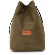 Resim Padalink Yeşil Süet Makyaj Çantası Büyük Boy, Taşınabilir Fotoğraf Ekipmanı Koruyucu Kılıf, Kompakt Ve Yumuşak Malzeme Yeşil 