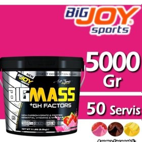 Resim Bigjoy Big Mass +Gh Factors 5000 Gr Karbonhidrat Tozu Gainer (458474903) 