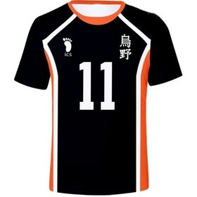 Resim Snapbuyhaikyuu 3d Erkek T-shirt Voleybol Üniforması Eğitim Kıyafetimavi Mavi 