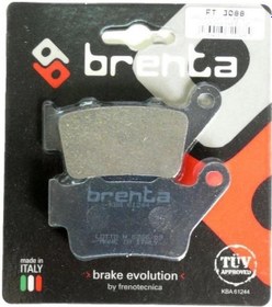 Resim Brenta 431-179 2017-2021 Ducati Scrambler Desert Sled Uyumlu Arka Fren Balatası Organik Balata 